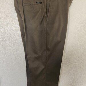 Dockers Signature Khaki Olive Green Dress Pants Size 36x30